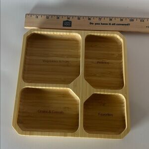 Bamboo Kids Divided Plate